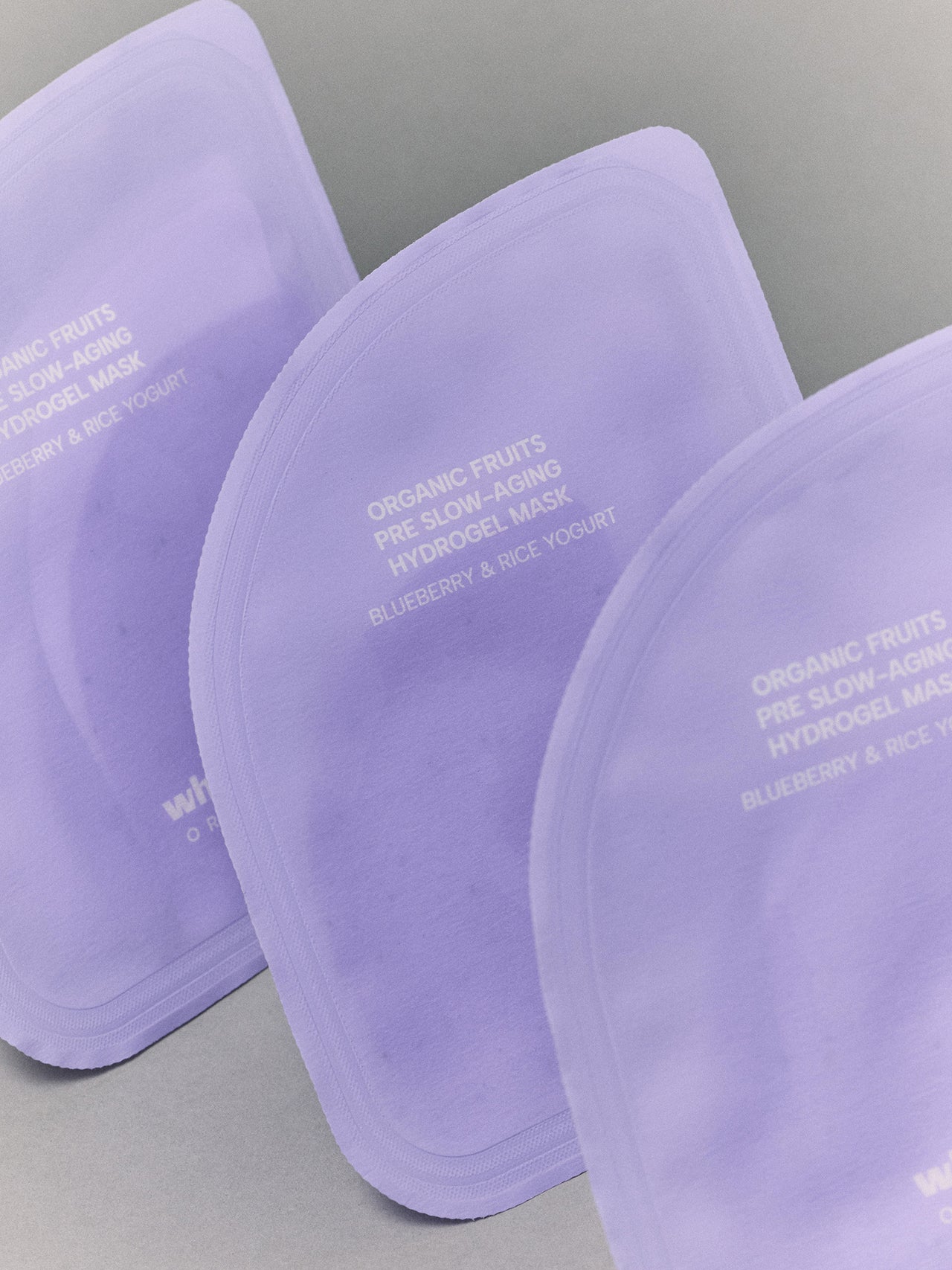 Organic Fruits Pre Slow-Aging Hydrogel Mask Blueberry & Rice Yogurt
