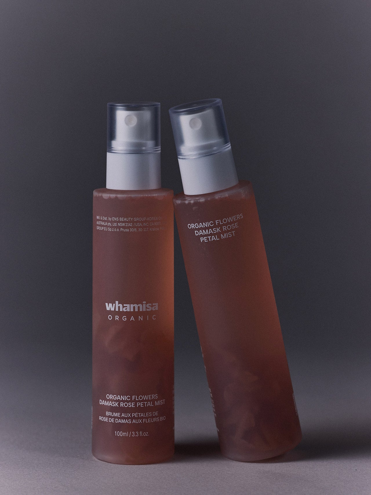 Organic Flowers Damask Rose Petal Mist