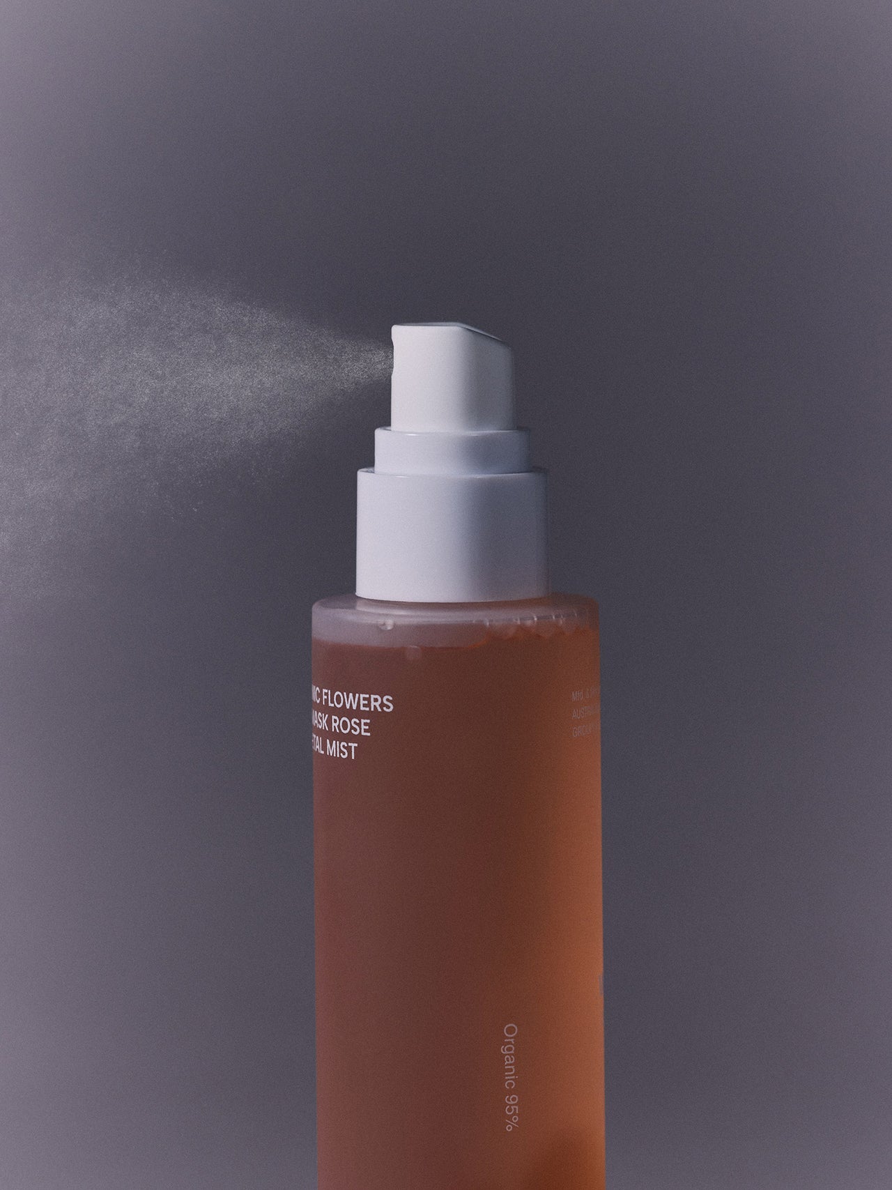 Organic Flowers Damask Rose Petal Mist