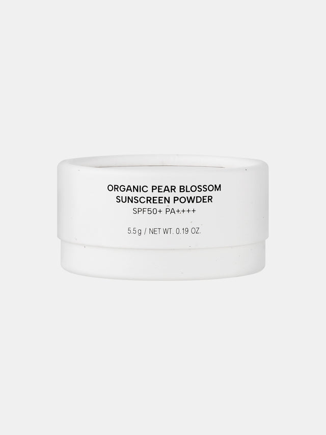Organic Pear Blossom Sunscreen Powder