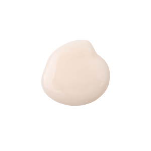 Organic Seeds Hair Treatment content. Pinkish liquid.